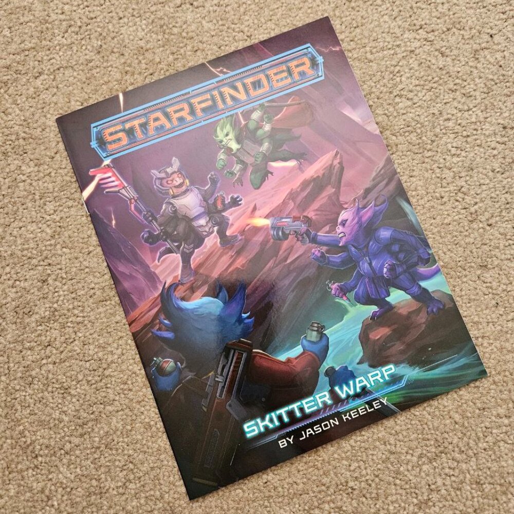 Paizo Starfinder‎ RPG Skitter Warp (Free RPG Day 2022) New